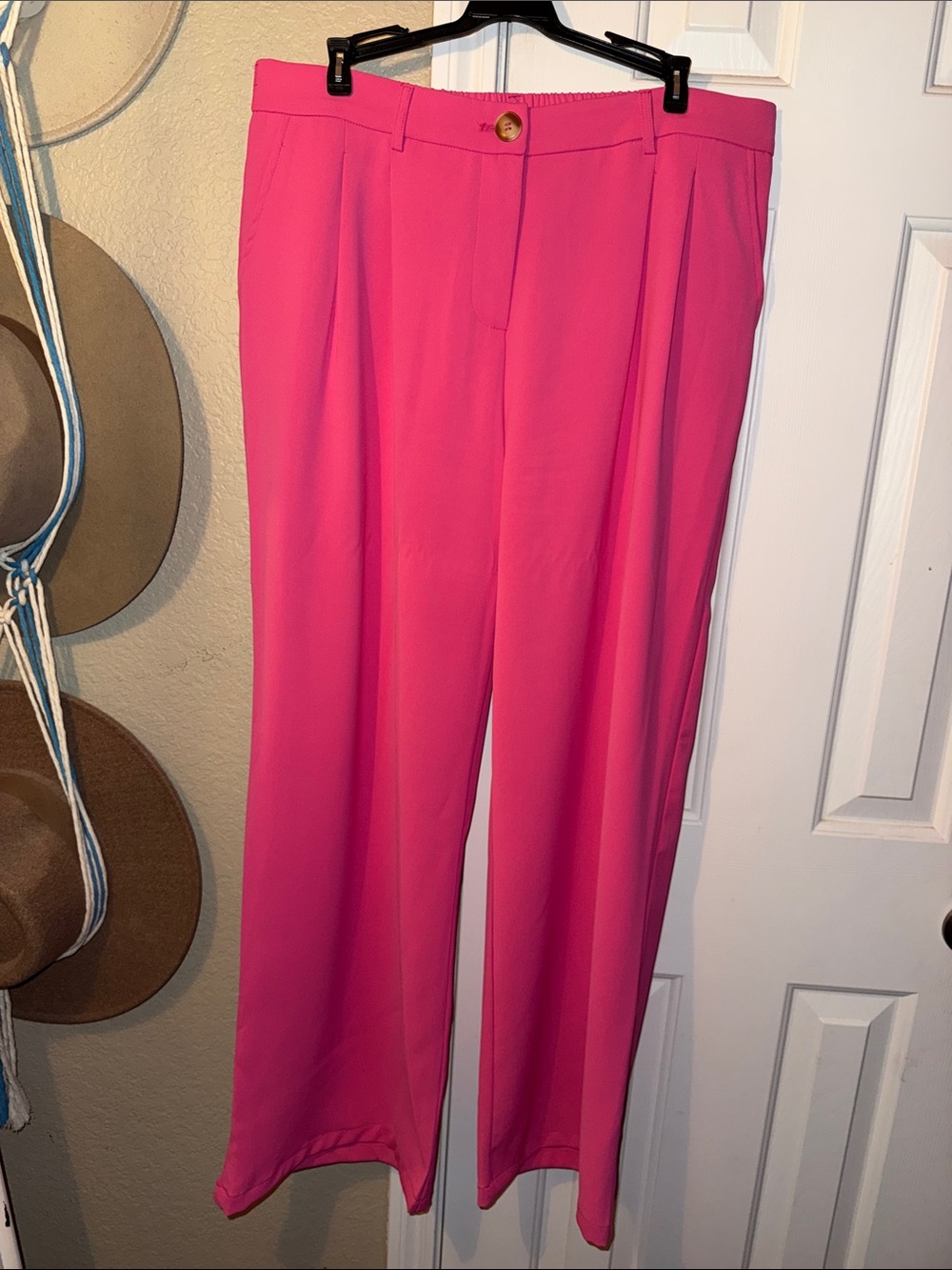 High-Rise Wide-Leg Trousers size XL - Picture 5 of 9